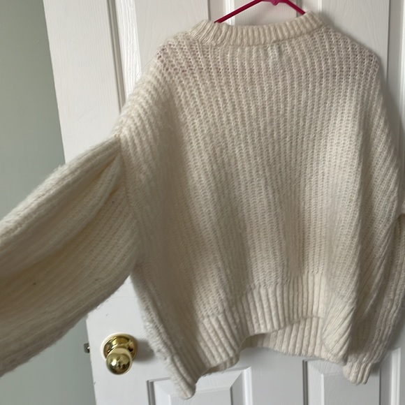 EUC - A New Day Cozy balloon sleeve sweater Target Sz M - Picture 3 of 4